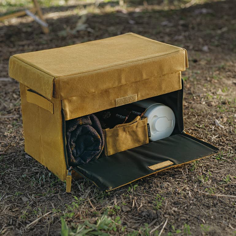 Amazon | asobito(アソビト) チェアサイド・ジッパーコンテナ キャメル